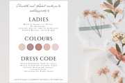 Wedding dress code details card, a Card Template by EvaTemplates (Thumbnail 5 of 6)