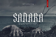 Sanara, a Script Font by Kenrichi (Thumbnail 1 of 9)