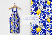 Amalfi Lemons & Mediterranean Tiles, a Pattern Graphic by KaramfilaS (Thumbnail 10 of 23)