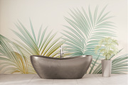 Plants and Flowers Art Wallpaper, a Wallpaper Graphic by fei long (Thumbnail 4 of 10)