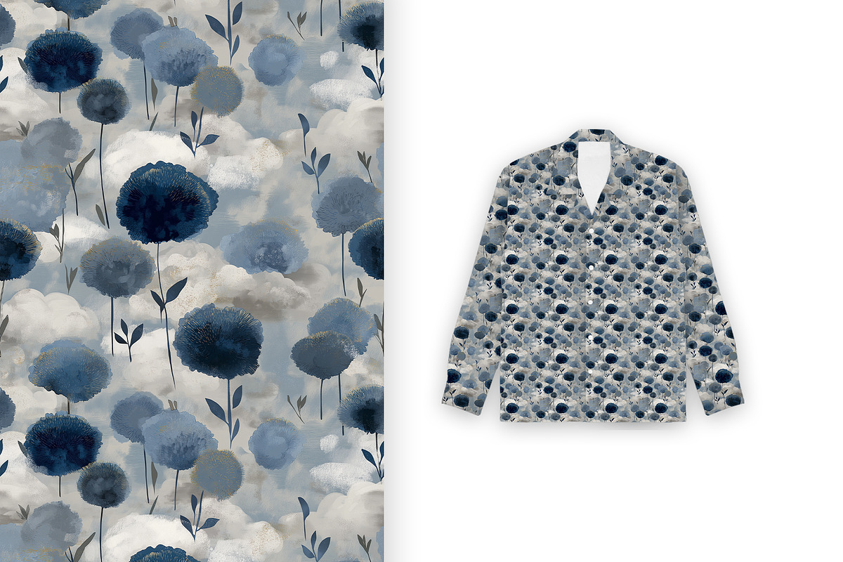 6 Seamless Pattern: Blur Abstract, a Pattern Graphic by StudioCitra (Photo 3 of 10)