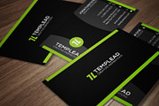 Corporate Business Card CM095, a Business Card Template by annozio (Thumbnail 1 of 4)