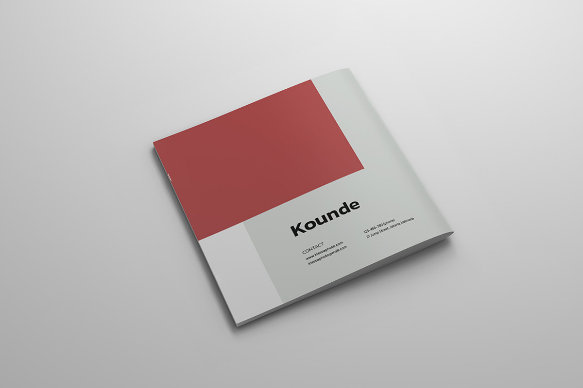 Kounde - Brochure, a Brochure Template by Bokuto (Photo 14 of 14)
