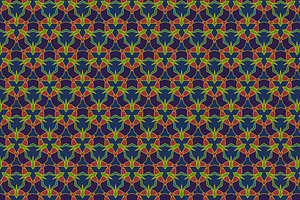 Geometric Abstract Webbed Pattern, a Pattern Graphic by Mightyfire