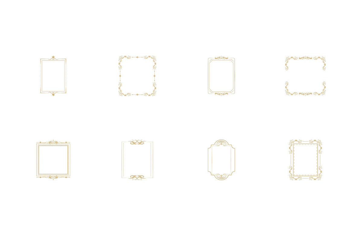 Frames Illustration Desing Set, a Templates & Theme by studiogstock (Photo 2 of 3)