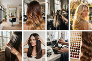 Hair Salon Stock Photos Bundle, a Business Photo by Selenique Studio (Thumbnail 13 of 15)