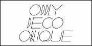 Oddly Deco JNL, a Font by Jeff Levine Fonts (Thumbnail 4 of 5)