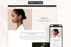 Fine Jewelry - Elegant Shopify Theme