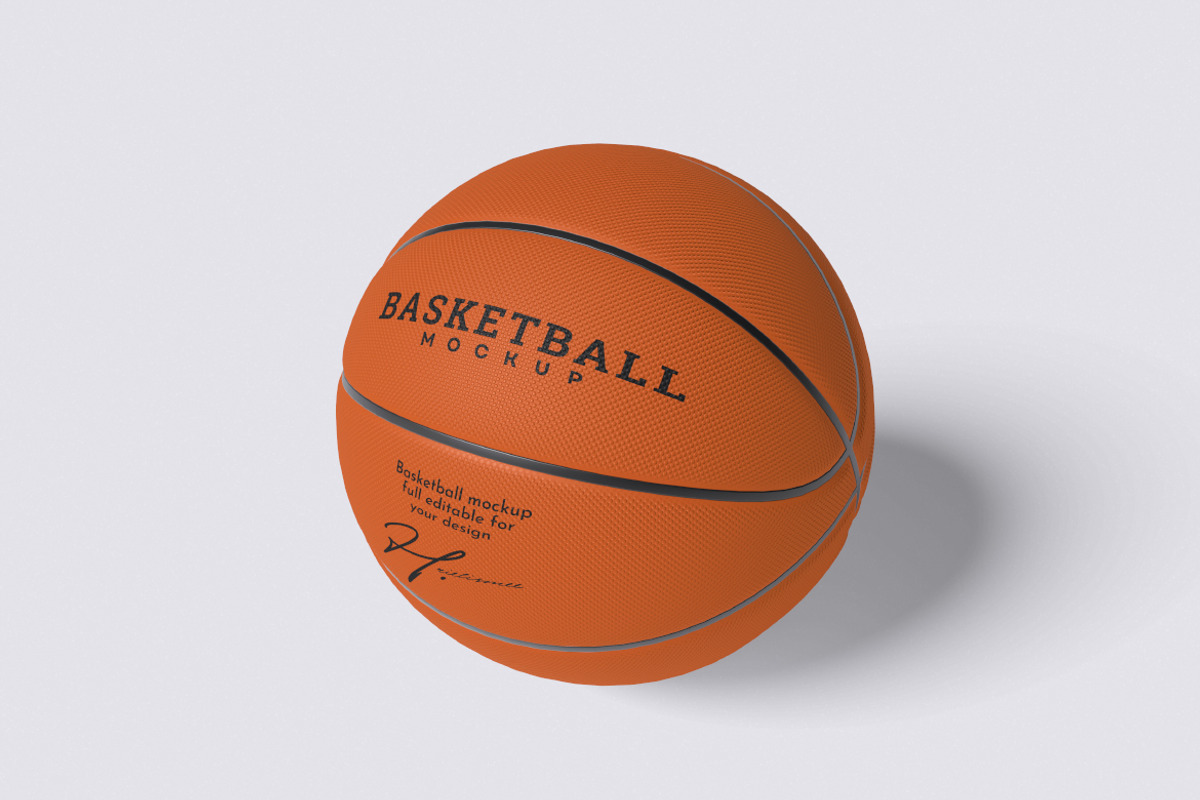 Basketball Mockup Bundle Set, an Advertising Mockup by Rielismee (Photo 3 of 5)