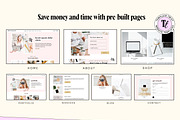 Pink Squarespace Website Template, a Squarespace Template by Template Twist Shop (Thumbnail 7 of 10)