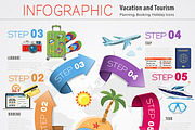 Vacation and Tourism Themes, an Outline Icon by TAlex (Thumbnail 3 of 6)