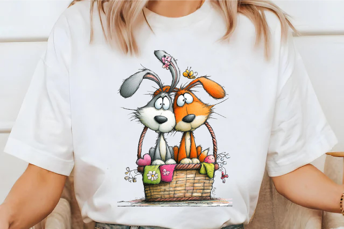 Whimsical Animals Best Friend Clipar, an Illustration by designcity5 (Photo 3 of 5)