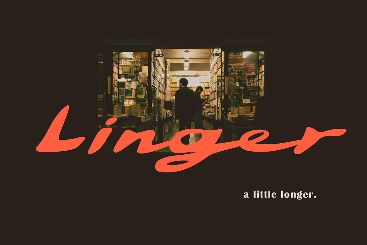 SunfadeMotel Handwritten Bold Script, a Script Font by Struvictory.art (Photo 3 of 9)