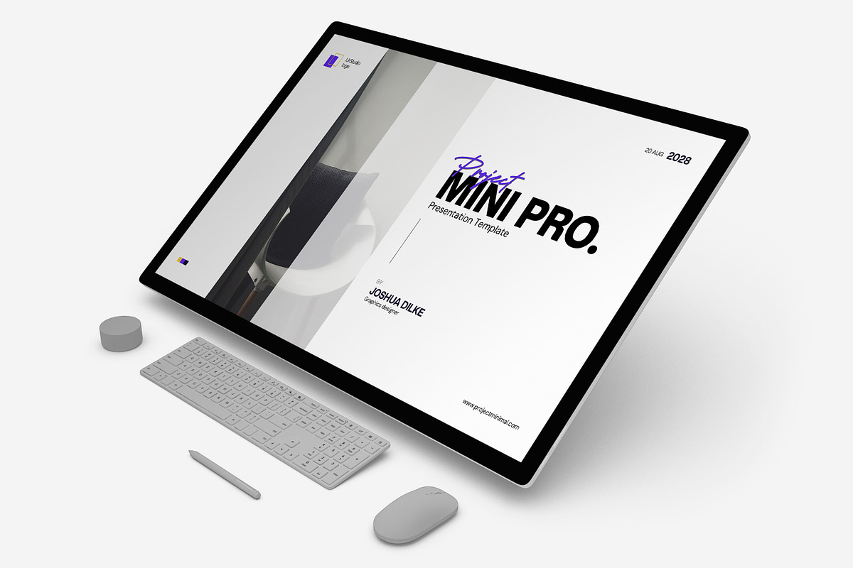 Mini Pro Presentation Template preview 2