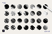 Retro Ink Procreate Brushes, a Brush Add-On by Spasibenko Art (Thumbnail 4 of 8)