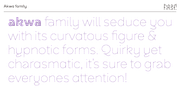 Akwa, a Sans Serif Font by HeadFirst (Thumbnail 6 of 15)