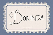CS Dorinda, a Handwritten Font by Craft Supply Co. (Thumbnail 1 of 8)