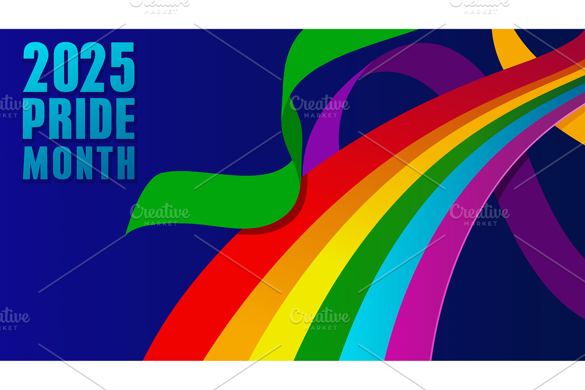 Pride Banner Design, an Illustration by JeanBet