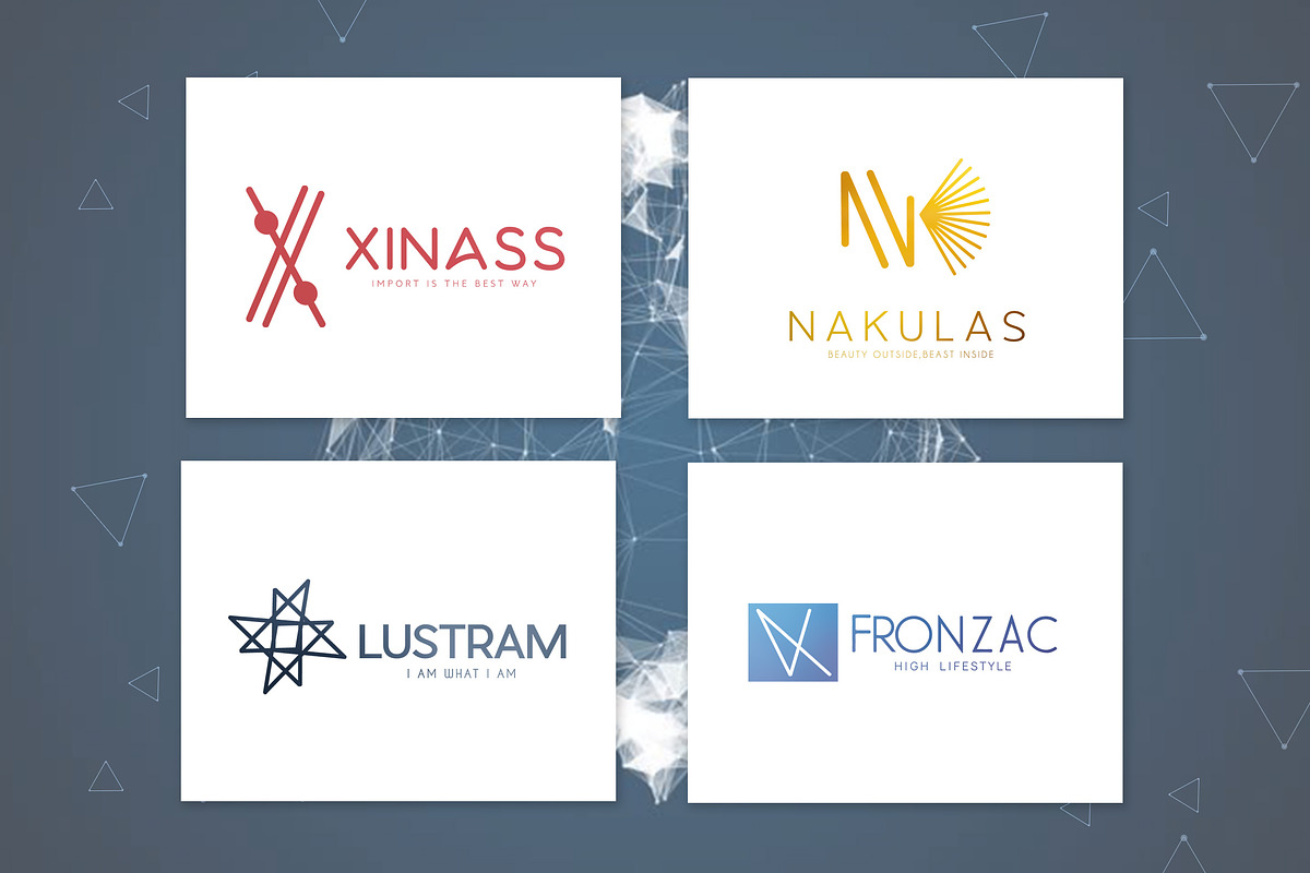 Futuristic & Geometric Logos Bundle, a Branding & Logo Template by AN Productions (Photo 14 of 47)