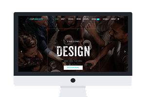 LT Gravity Portfolio Joomla Template