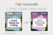 Life Coach Instagram Templates, a Social Media Template by ZenSocialDesigns (Thumbnail 6 of 9)