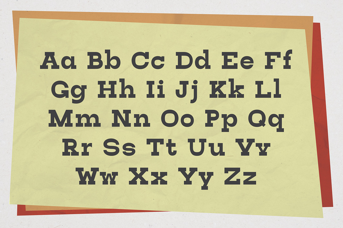 Tatline — Bold & Chunky Serif Font, a Serif Font by Eugene Tantsurin (Photo 3 of 11)