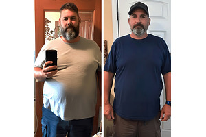 Side by side comparison of man, a Person Photo by Lermont51