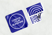 Sticker Mockup, a Merchandise Mockup by SLAB! Design (Thumbnail 5 of 7)