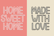 Summer Outline, a Sans Serif Font by FreshTypeINK (Thumbnail 3 of 8)