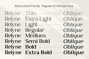Relyne Serif, a Serif Font by zeenesia (Thumbnail 2 of 14)