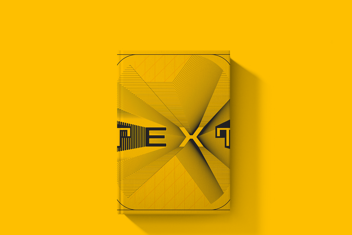 Modern Optical Typography Poster Set, a Poster Template by NJ Himel (Photo 33 of 40)