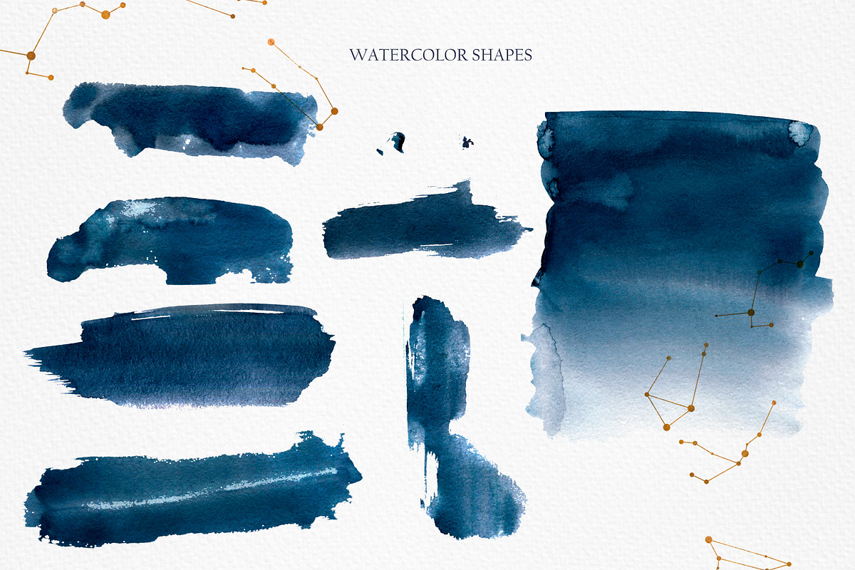 ☆MOON ALCHEMY☆ Watercolor collection, a Texture Illustration by Fresh-shop (Photo 8 of 9)