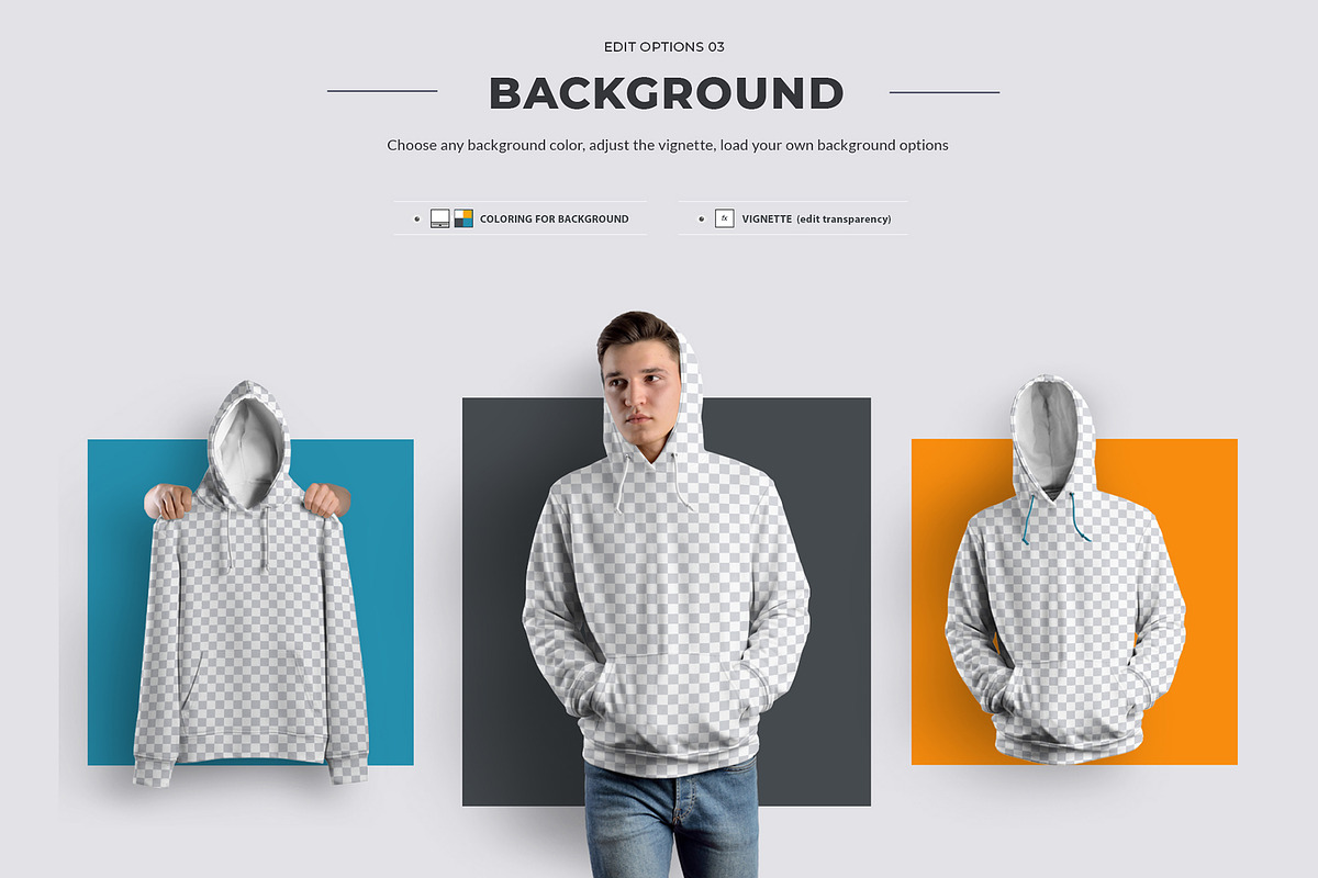 24 Hoodie Mockups ( Collection #2 ), a Hoody Mockup by Grow Design Craft Studio (Photo 7 of 7)