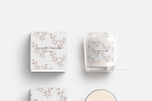 Magnolia Watercolor Collection