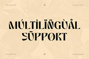Mondy – Modern Display Typeface, a Sans Serif Font by Krismagraph (Thumbnail 8 of 10)