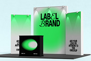 Booth Exhibition Mockup, a Mockup by graphicook (Thumbnail 4 of 4)