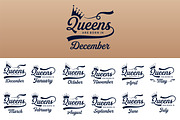 various months are born in design, a Branding & Logo Template by BARONSTD (Thumbnail 4 of 4)