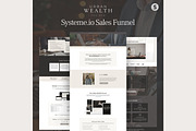 Systeme.io Urban Wealth for Men, a Landing Page Template by Hayley's Digital Hub (Thumbnail 1 of 10)
