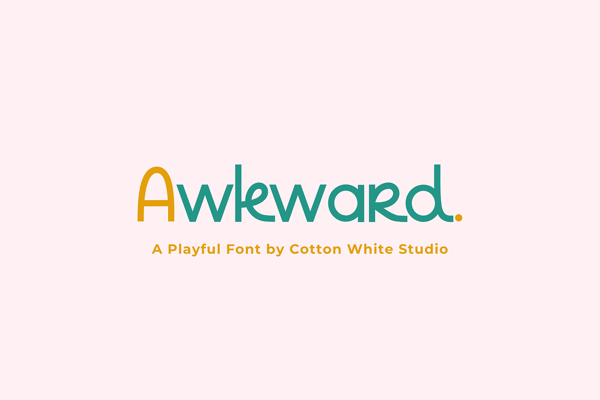 Awkward Cute Script Font, a Handwritten Font by Sofia Skoog (Photo 1 of 11)