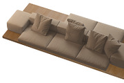Dock Sofa by B&B Italia, a Furniture 3D Model by NOMODOL (Thumbnail 7 of 9)