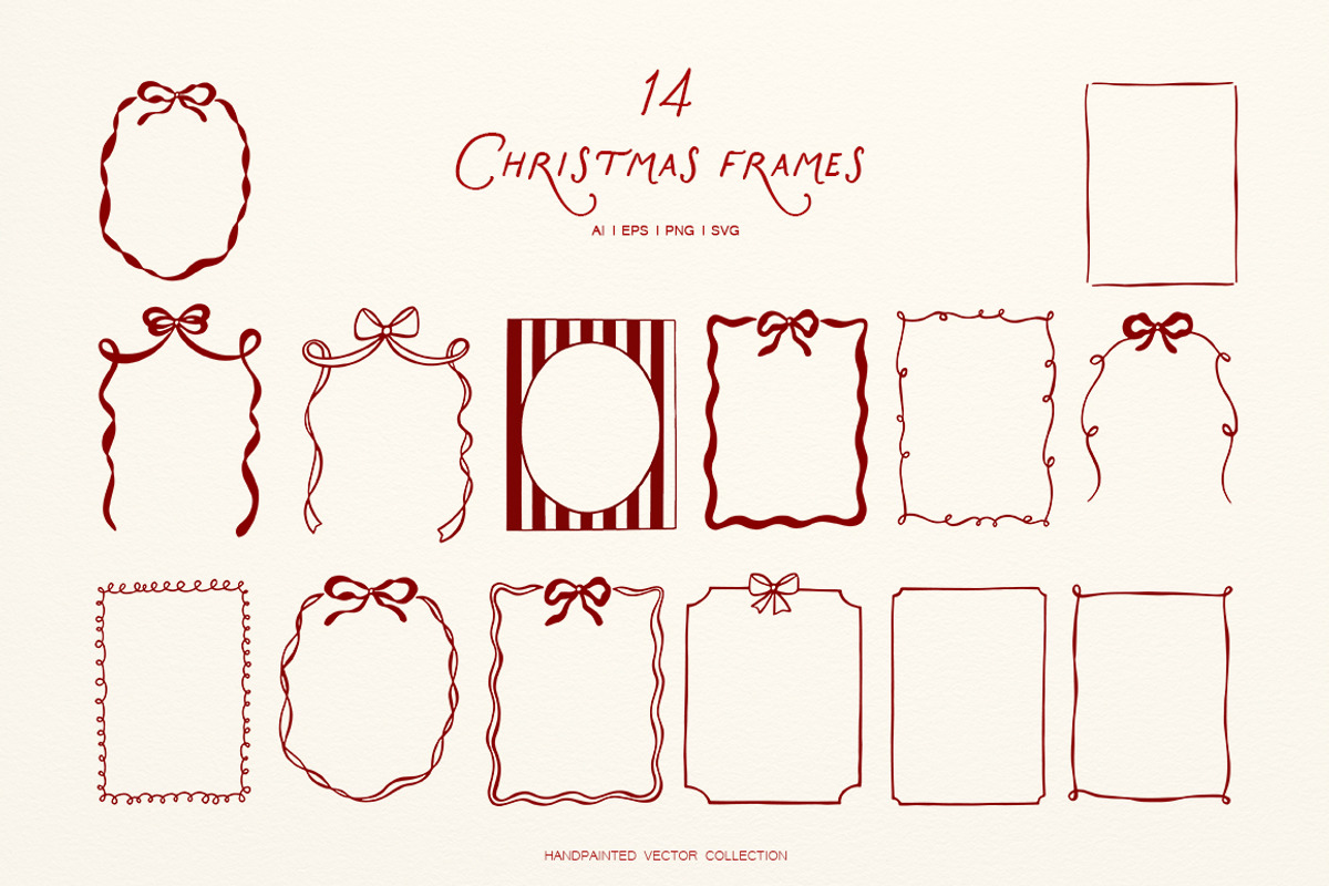 Whimsical Set Cozy Christmas, a Seasonal Illustration by ViktoriyaD (Photo 10 of 20)
