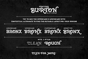 Burton Slab Typeface + Bonus, a Slab Serif Font by Heybing Supply Co. (Thumbnail 2 of 5)