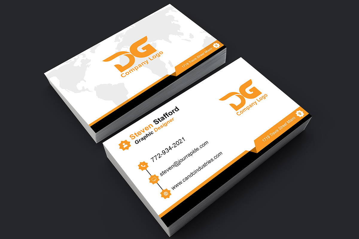 Modern Business Card Design preview 4