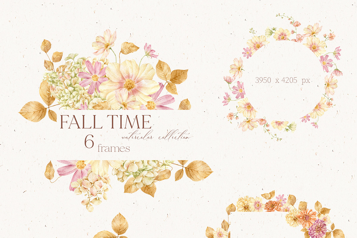 Fall Time - watercolor collection, an Illustration by Nastya.Chay (Photo 6 of 14)