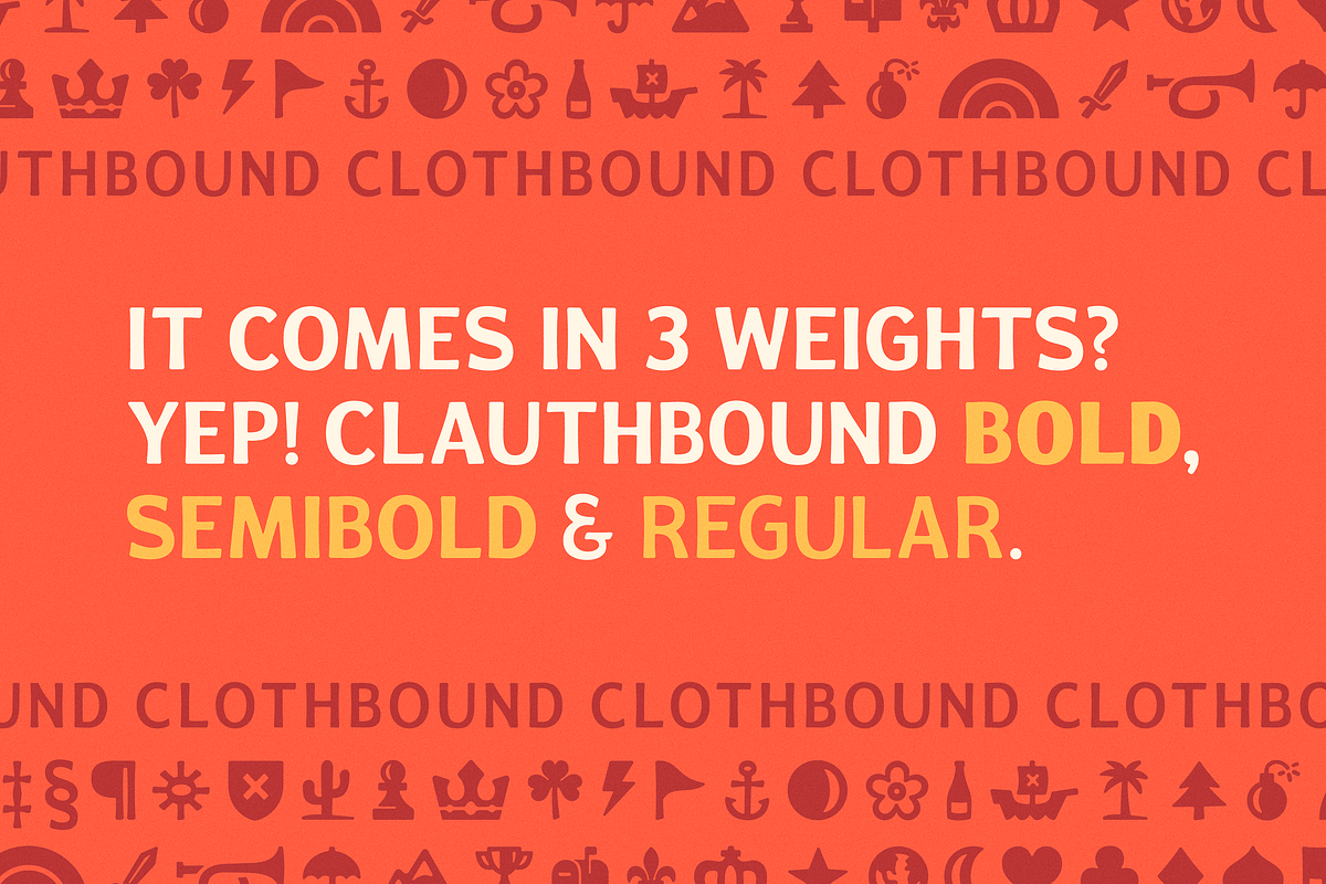 Clauthbound — Gently-stressed sans, a Sans Serif Font by SimpleBits® (Photo 6 of 8)