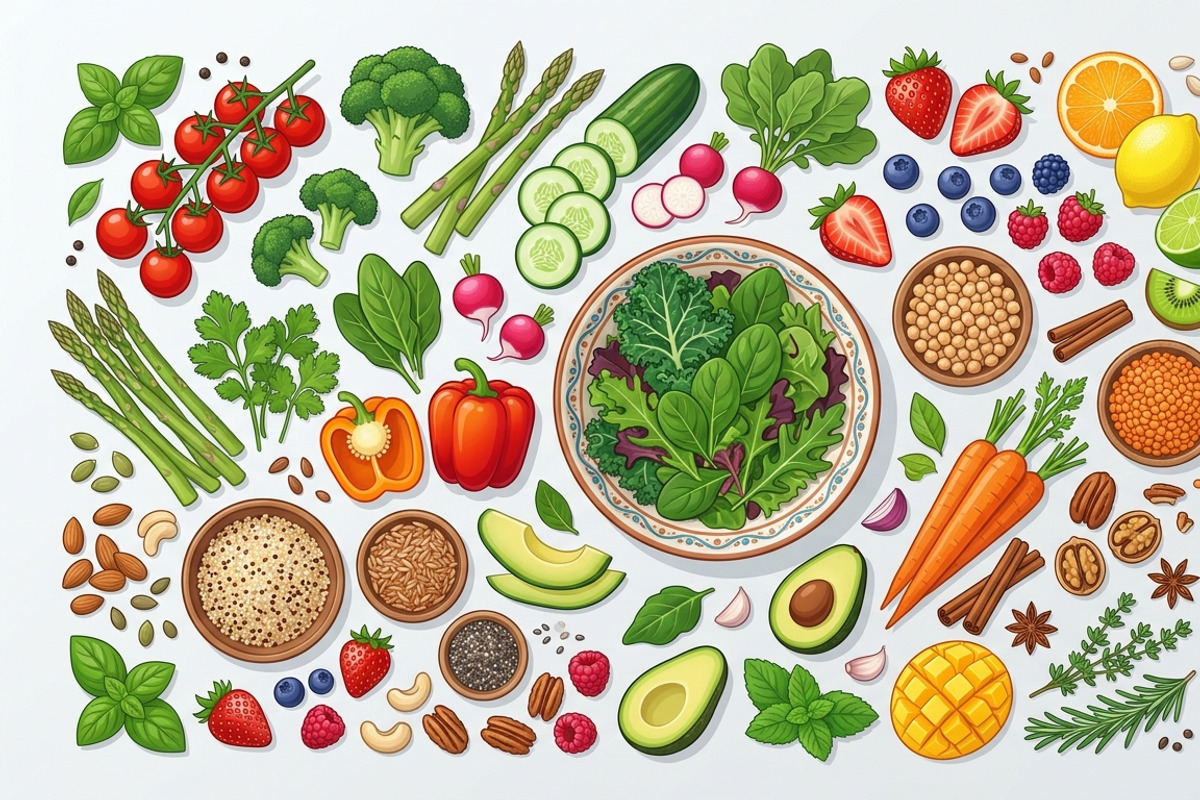 39 Vector Healthy Food Ingredients, an Object Graphic by adenpinkstore (Photo 14 of 16)