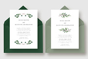 Stylish Dusty Green Wedding Suite, an Invitation Template by Knotted Design (Thumbnail 2 of 4)