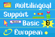 Bittera - Retro 8-bit Pixel, a Sans Serif Font by Artisan Themes (Thumbnail 10 of 11)