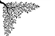 50 Tree Branch Corner Silhouette, a Decorative Illustration by Amazin_art (Thumbnail 35 of 46)
