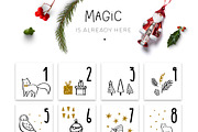Sparcle Winter Scandi Christmas Set, an Object Graphic by Beauty Drops (Thumbnail 5 of 11)